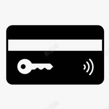 信用卡信用卡借记卡货币图标图标