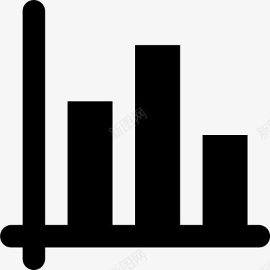 条形素材柱状图条形图商业图标图标