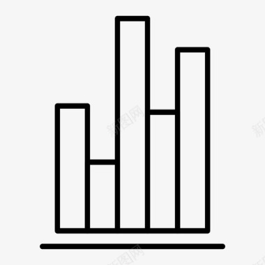 条形比例图条形图图表图标图标