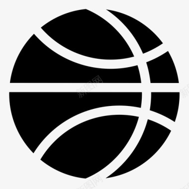 阿迪达斯运动标志篮球nba投篮图标图标