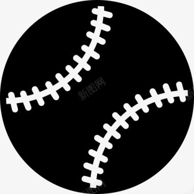 运动种类标志棒球美国游戏图标图标