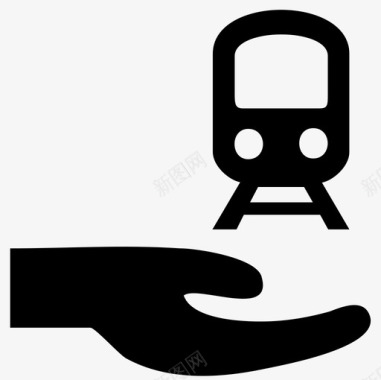 列车维护注意安全图标图标