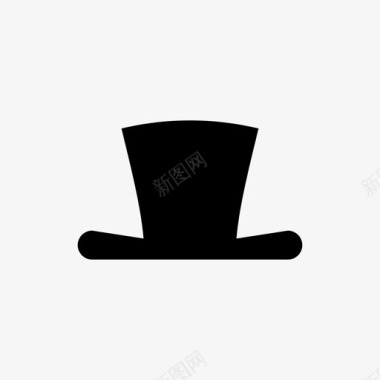 礼帽衣服绅士图标图标
