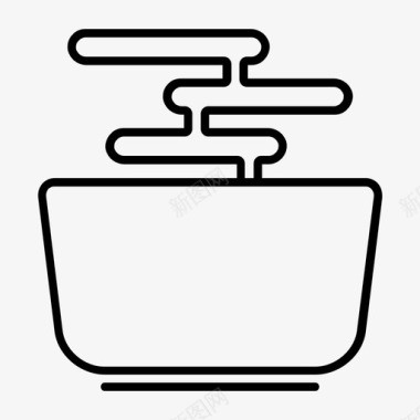 蒸碗瓷碗汤碗图标图标