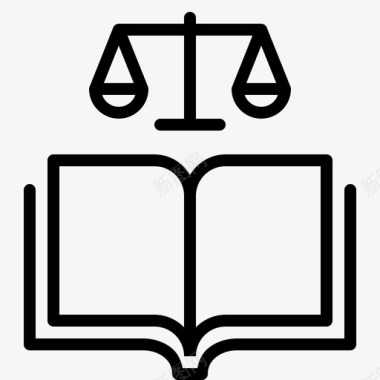 宪法书籍司法图标图标