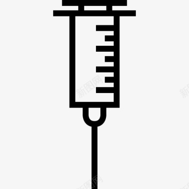 注射药物疫苗图标图标
