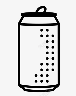 汽水罐啤酒可口可乐图标图标