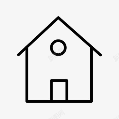 多个用户家房子小屋图标图标