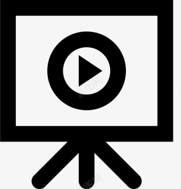 金融视频视频演示商业金融图标图标