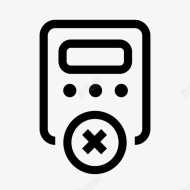 拒绝假货edc付款被拒绝付款被拒绝pos图标图标