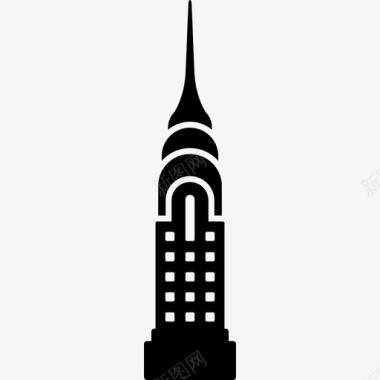 纽约著名建筑建筑物纽约图标图标