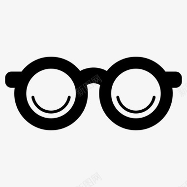 矢量图眼镜阅读眼镜太阳镜图标图标