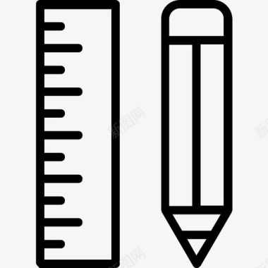 绘图工具几何工具测量图标图标