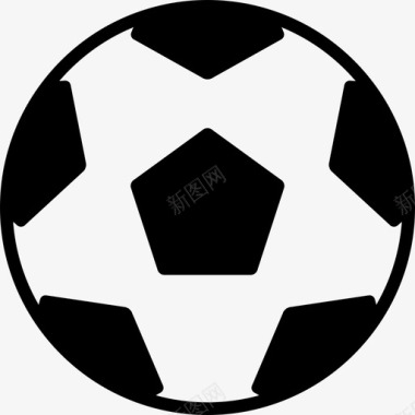 足球运动踢足球图标图标