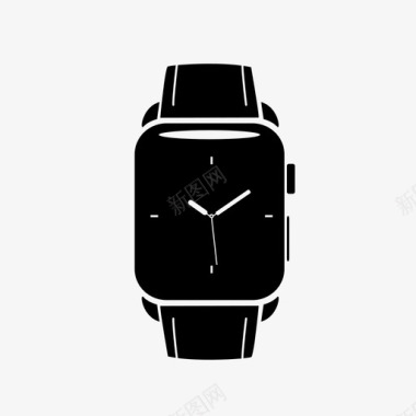 苹果手表时钟iwatch图标图标