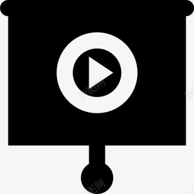 金融视频视频演示商务金融图标图标