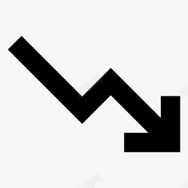 排名勋章减少向下箭头向下趋势图标图标