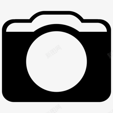 单反相机相机镜头数码相机图标图标