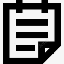 便笺本记事本笔记本便笺本图标高清图片