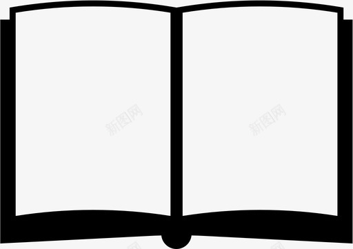 空白书本封面书本空白笔记本图标图标