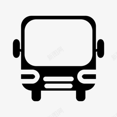 公交地铁标识公交车城市巴士精品巴士图标图标