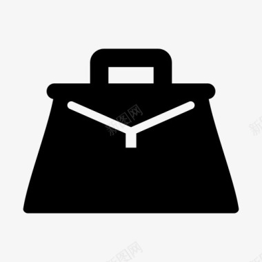 手提箱法院法官图标图标
