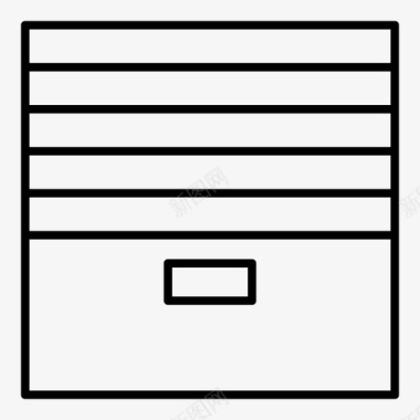文件架容器文件图标图标