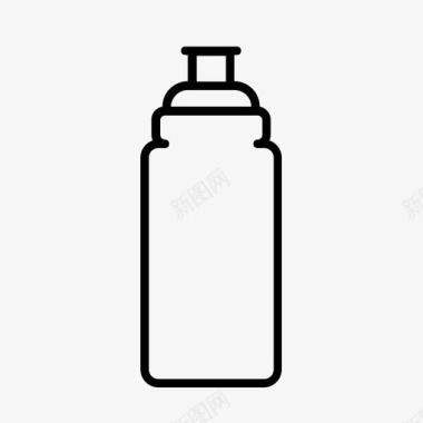 质感饮料瓶水瓶饮料瓶运动图标图标