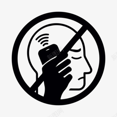 禁止通话头部wifi图标图标