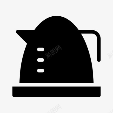 采购产品茶煲茶壶消费电子图标图标