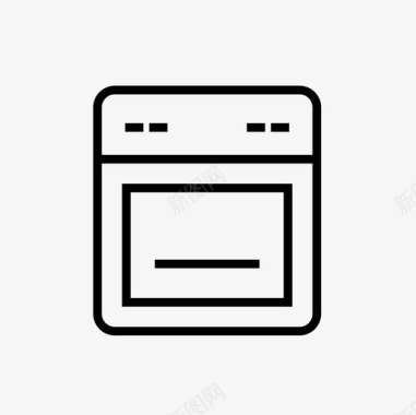 烤箱烹饪厨房图标图标