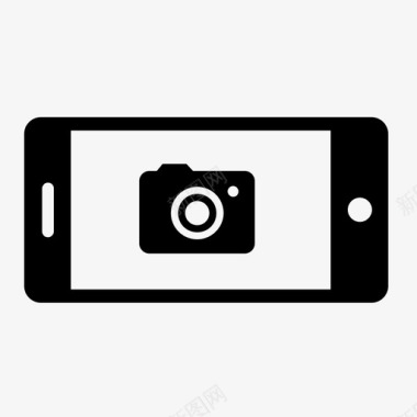 智能手机照相摄像机多媒体资料图标图标