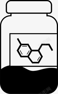 ctrl键血清素键化学图标图标