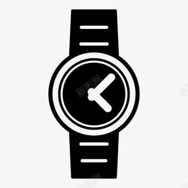 杠铃手表手表模拟表时间图标图标