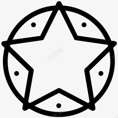 排名明星最爱五点图标图标