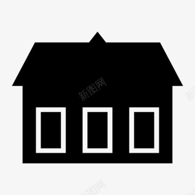 房子房子建筑物大厦图标图标