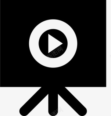 金融视频视频演示商务金融图标图标