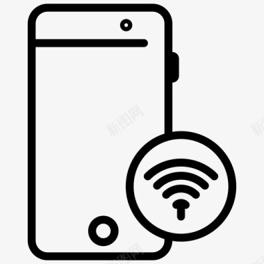 信号塔移动wifiwifi连接wifi密码图标图标