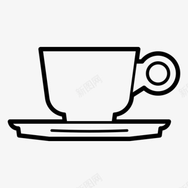 茶咖啡咖啡杯饮料图标图标