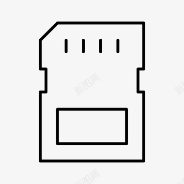 安全数字卡消费电子产品设备图标图标