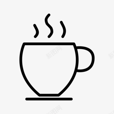 茶茶休息卡布奇诺图标图标