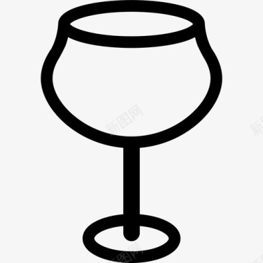 酒杯酒宴会图标图标