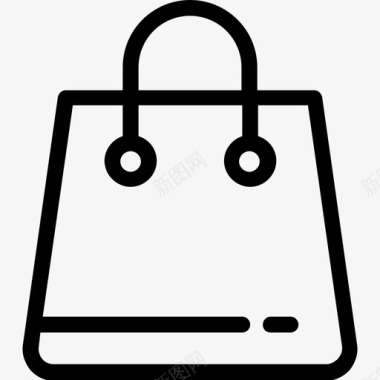 手提袋设计手提袋购物袋商业图标图标