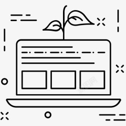 前端模板网页前端笔记本电脑图标高清图片