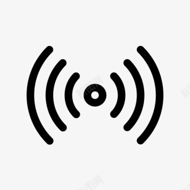 无线信号连接互联网图标图标