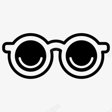 图标矢量眼镜阅读眼镜太阳镜图标图标