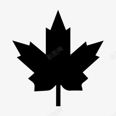枫叶枫叶加拿大13分图标图标