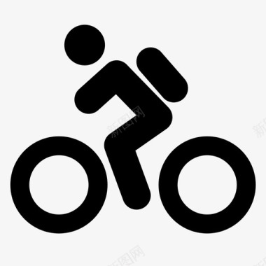 坚持上学骑自行车旅行骑车图标图标