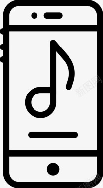 手机音乐播放器音频声音图标图标