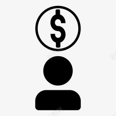 投资公司投资公司美元图标图标